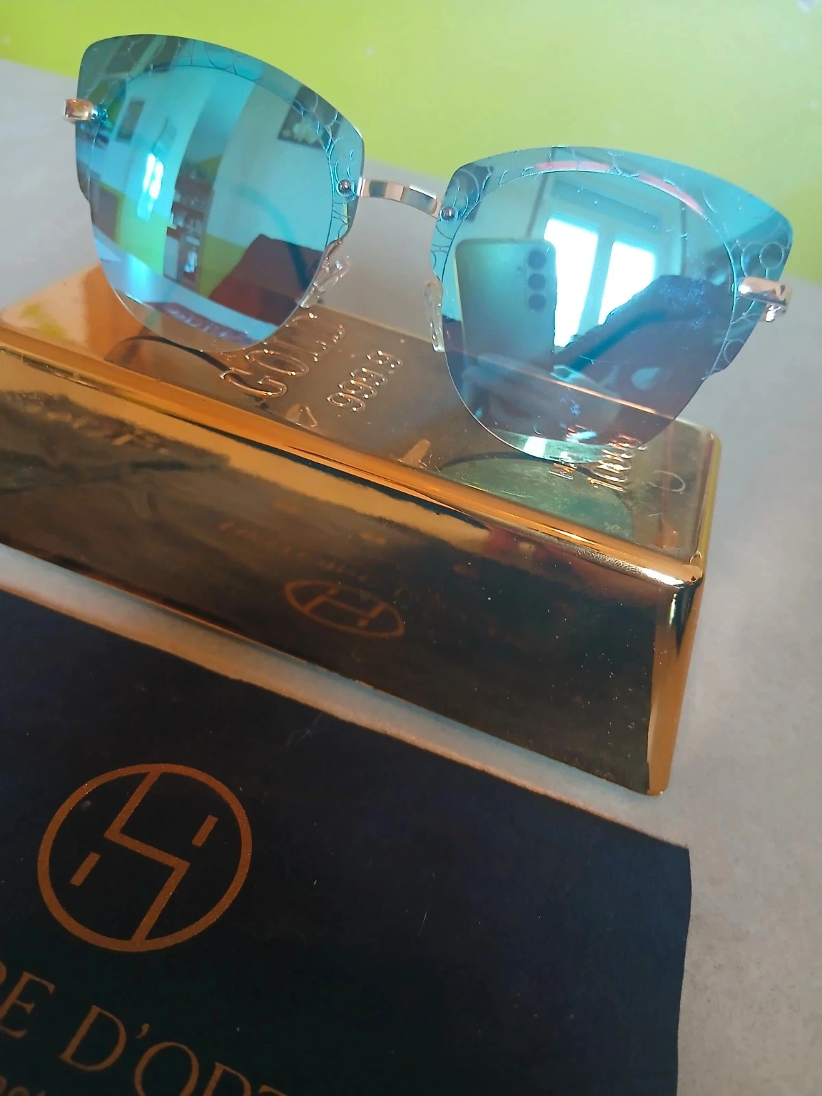 Lunettes de Soleil "Histoire d'Optic" - Neuves- Verres Miroir